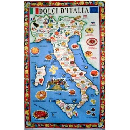 Strofinaccio "Dolci D'Italia"