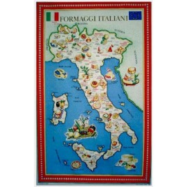 Strofinaccio "Formaggi Italiani"